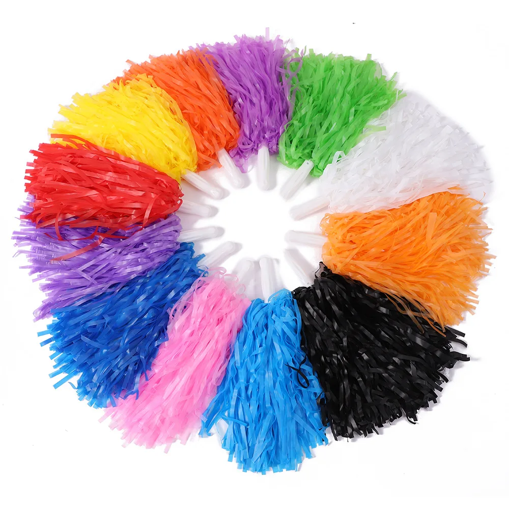 Wholesale Fancy Cheerleading Sport Plastic Pompom Spirited Fun Cheering Pom