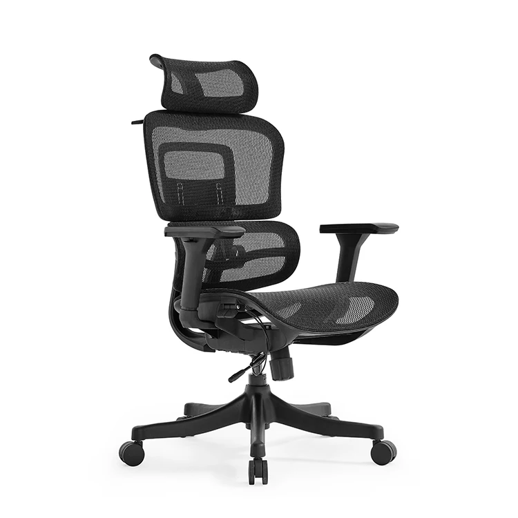 Wholesale office chair ergonomic modern high back adjustable comfortable mesh computer chairs
