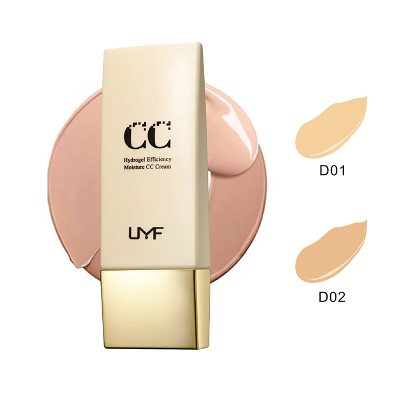 Moisturizing Waterproof CC Cream Korea Custom Sunscreen SPF OEM ODM Vegan Private Label CC Cream