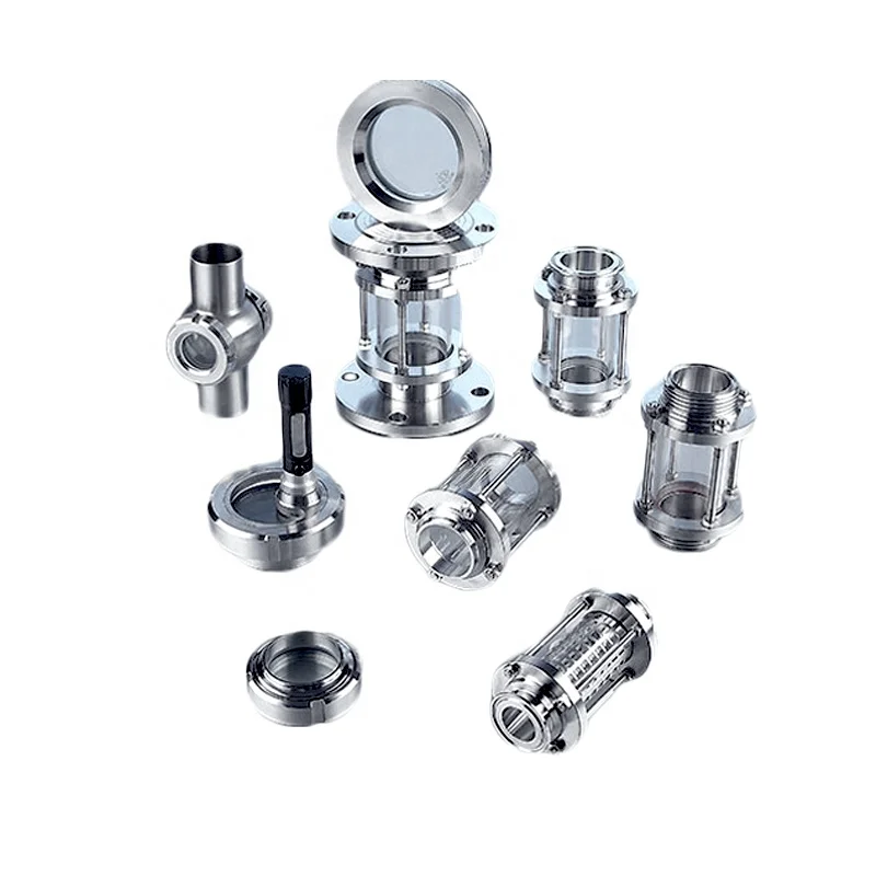 Aohoy Sanitary 304 316L stainless steel tri clamp Sight Glass