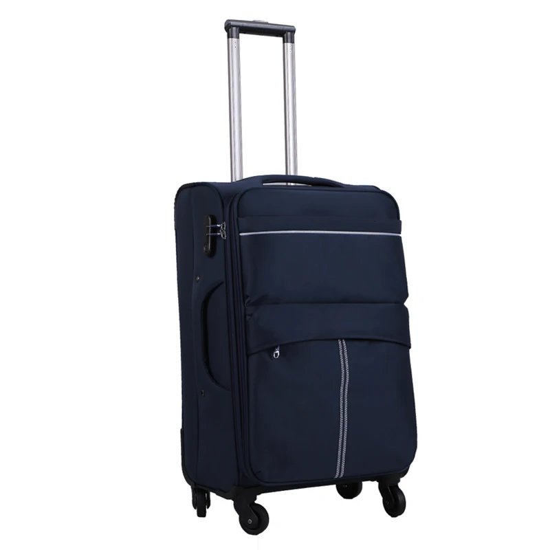 Hand Fabric Trolley Luggage Sets high quality 55x40x20 Travel Bags Suit Cases Trolley