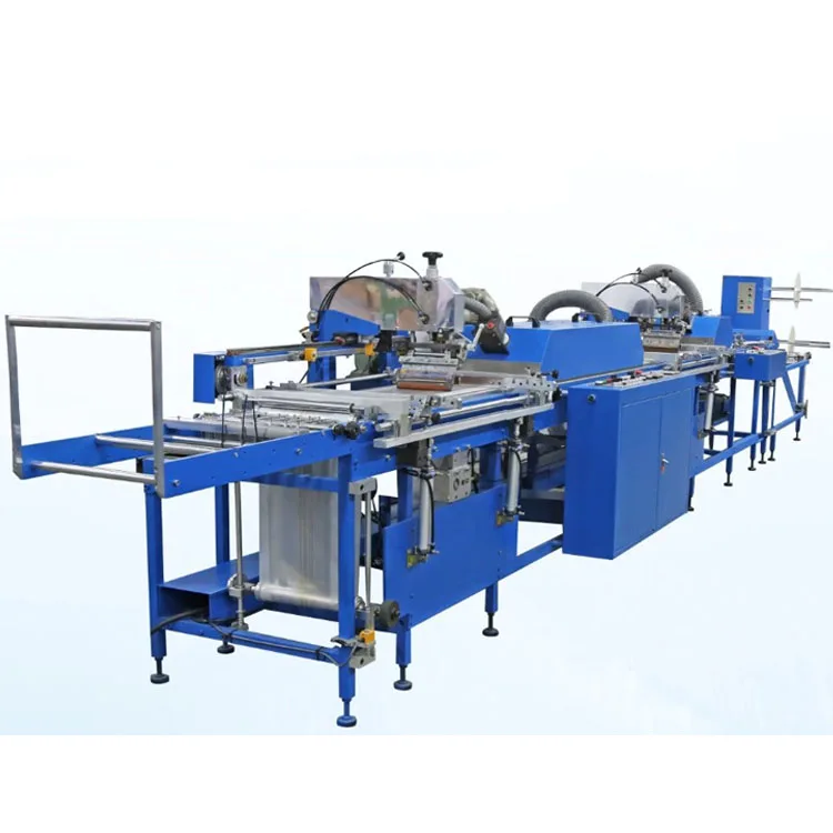 high quality multi color film  screen printing machine