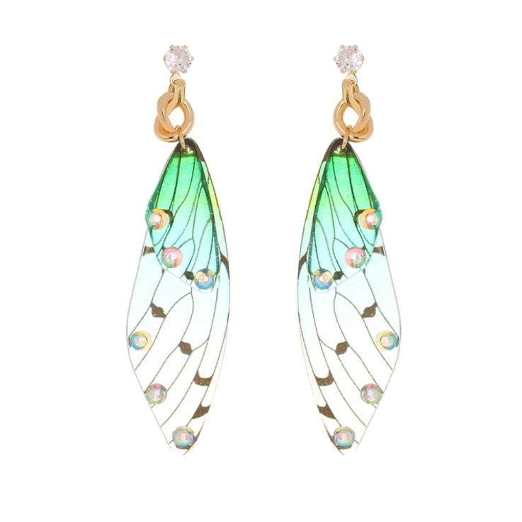 Взрывные ювелирные изделия серии Sen лепестки цветы простые темпераментные длинные жемчужные серьги с кисточками серьги