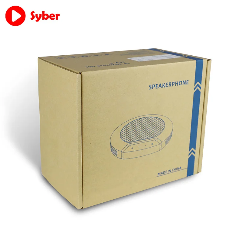 M60 2.4g Wireless High-definition Sound Quality 360 Smart Pickup Microphone Speaker Supports Skype, Zoom, Cisco