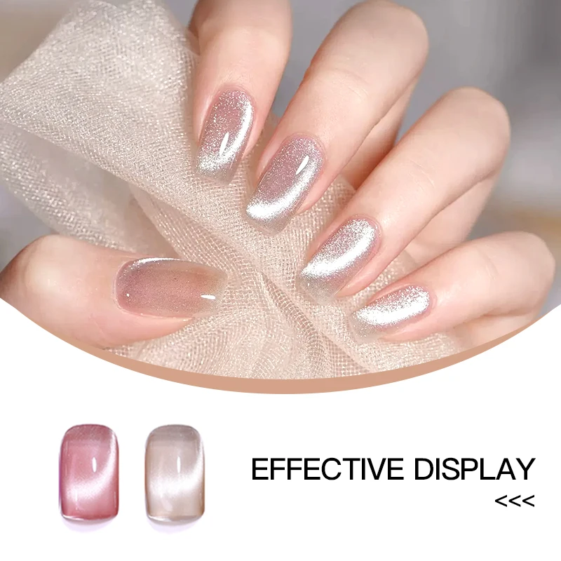 Hot Selling Non-Toxic Uv Gel Professional Nail Esmaltes Semipermanentes Shiny Chameleon Magic Galaxy Effect Cat Eye Gel Polish