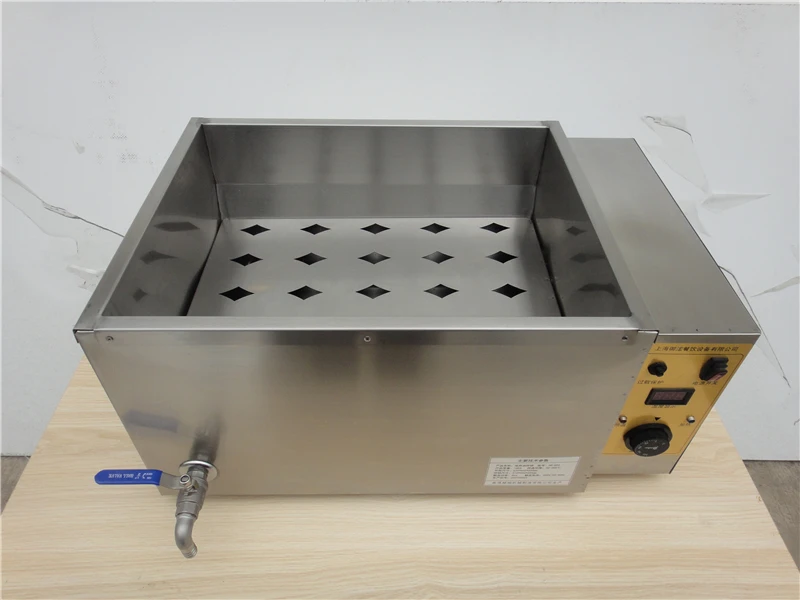 LuxuryKitch professional deep fryer for making tornado potato skewer, gas fryer and electric fryer are optional