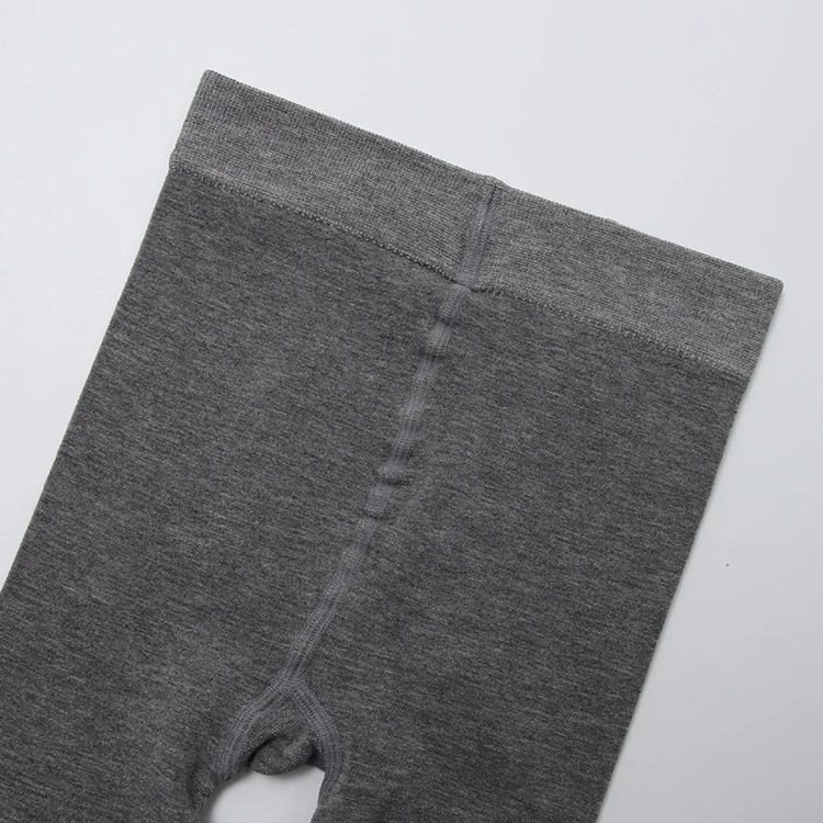 Hosiery factory custom simple design soft cotton knitted baby children tights