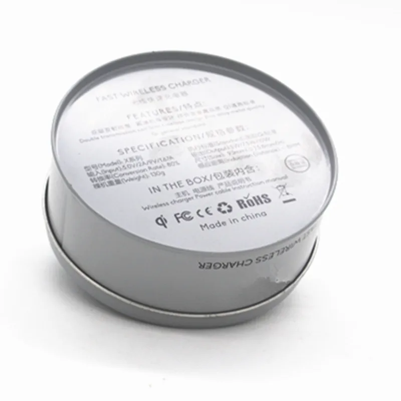 Amazon Top Seller  Kitchen Home Tool Iron Box Metal Round  Candy Sweet Cans Tea Container Clear Lid window