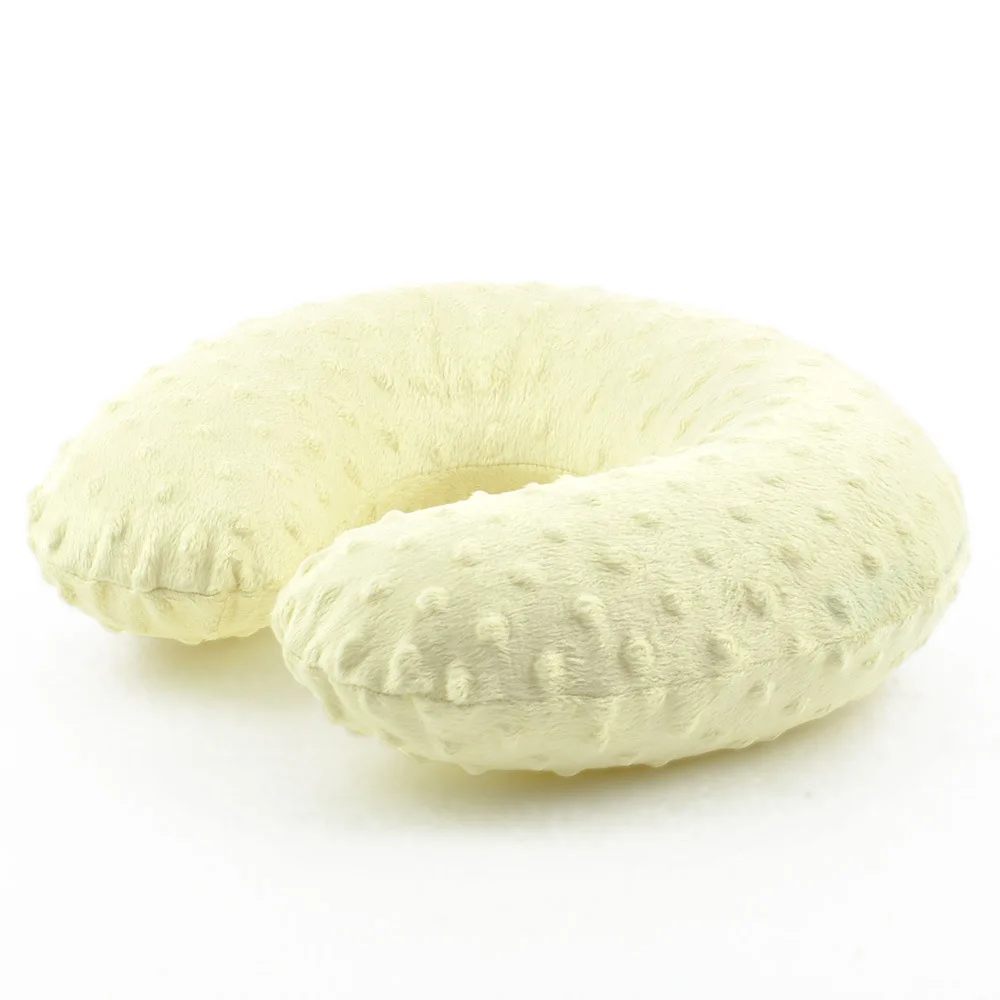 
2021 new arrival inflatable U shape air filling neck pillow baby air filled pvc Press to inflate inflatable neck pillow 