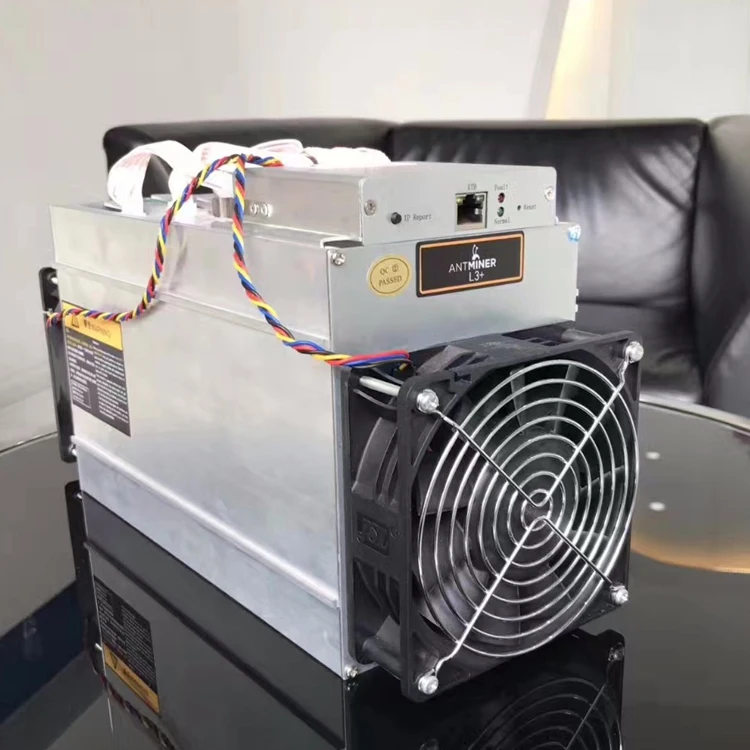 
2021 Hot Sale Used Second Hand BTC Antminer L3 L3+ L3++ 504MH/S Bitmain asic miner with power supply 