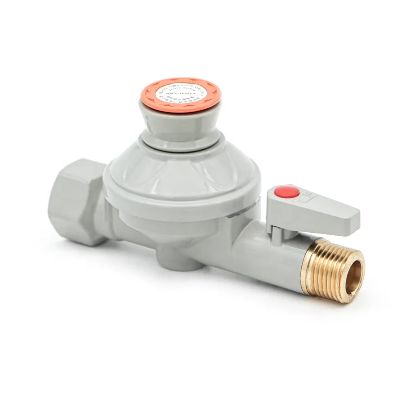 Natural Gas Pipeline Safety Gas Valve low pressure Security household Self-close auto shutoff Aluminum regulator  Valve