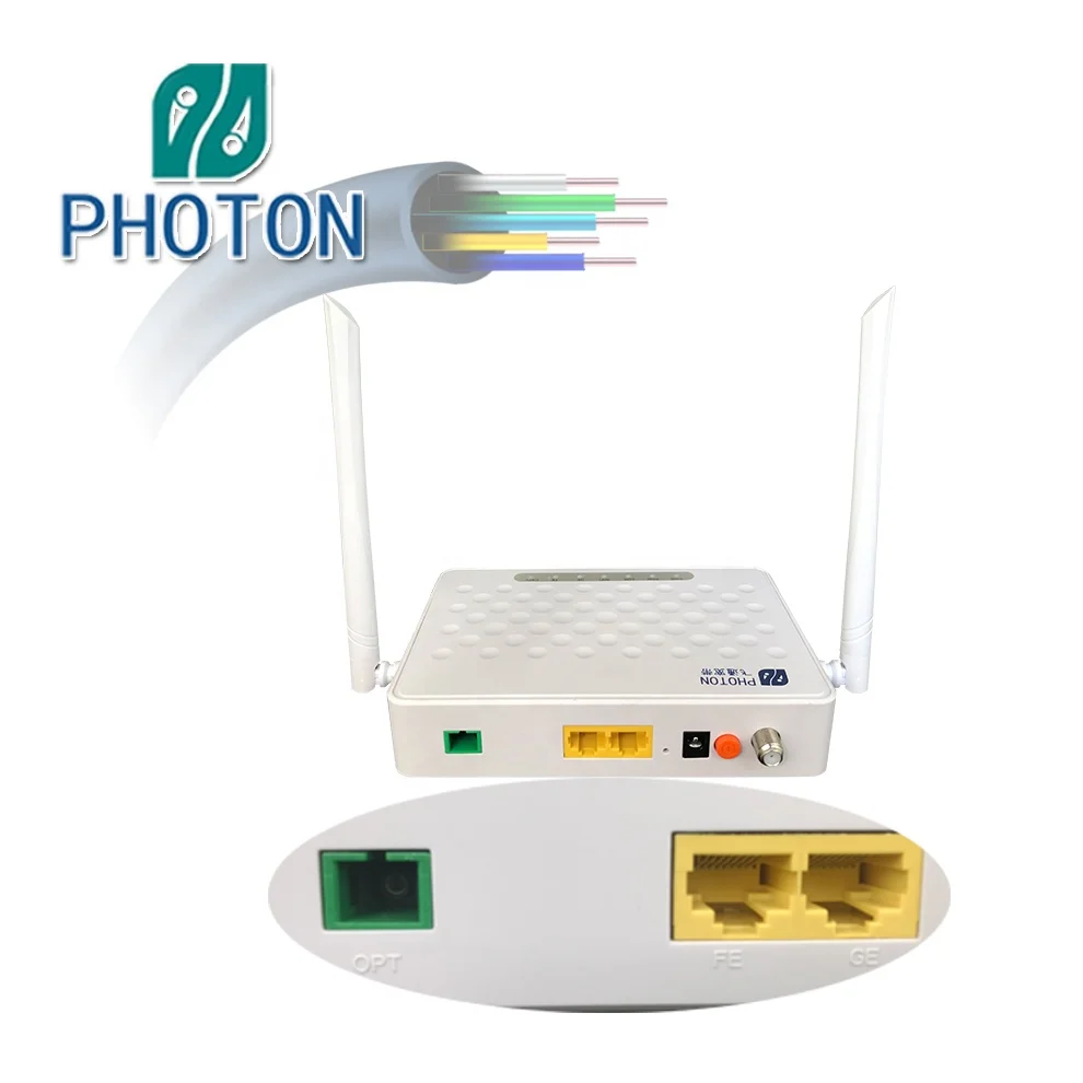 FTTH 1GE+1FE+WIFI+CATV GPON ONT XPON ONU For Pon