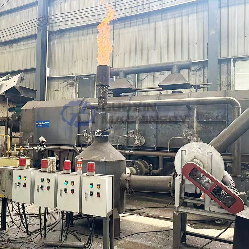 Drum type continuous carbonizer coal carbonization furnace rotary kiln reactor pyrolysis hot air carbonization stove for coal