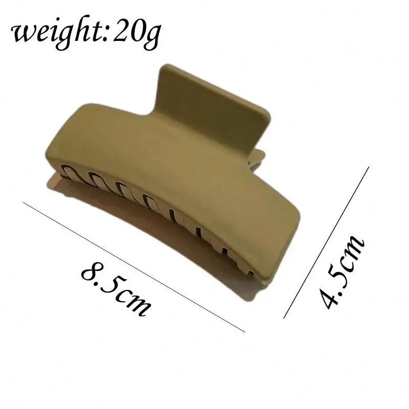 
Hair claws clips simple candy-colored painted hair grip for women hair accessories for women 