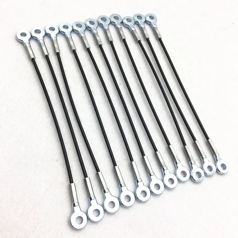 Customized Types Pressed Steel Wire Rope Soft Lifting Sling With Hard Eye Terminal