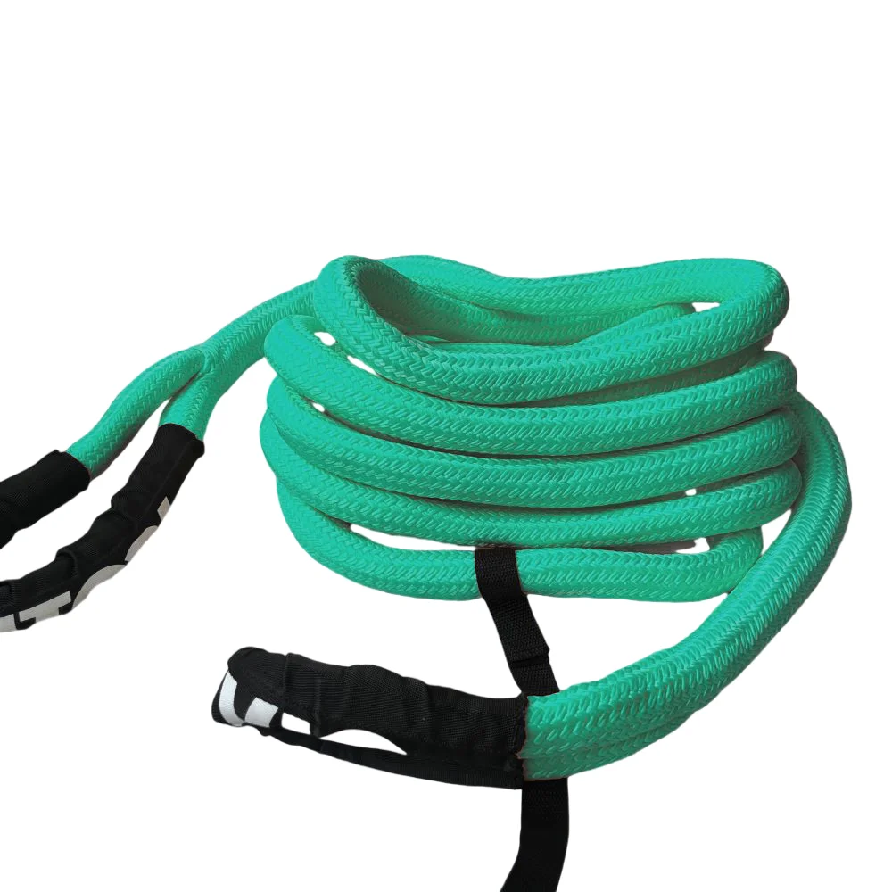 6m 9m Soft Shackle recovery Rope large strength kinetic recovery rope