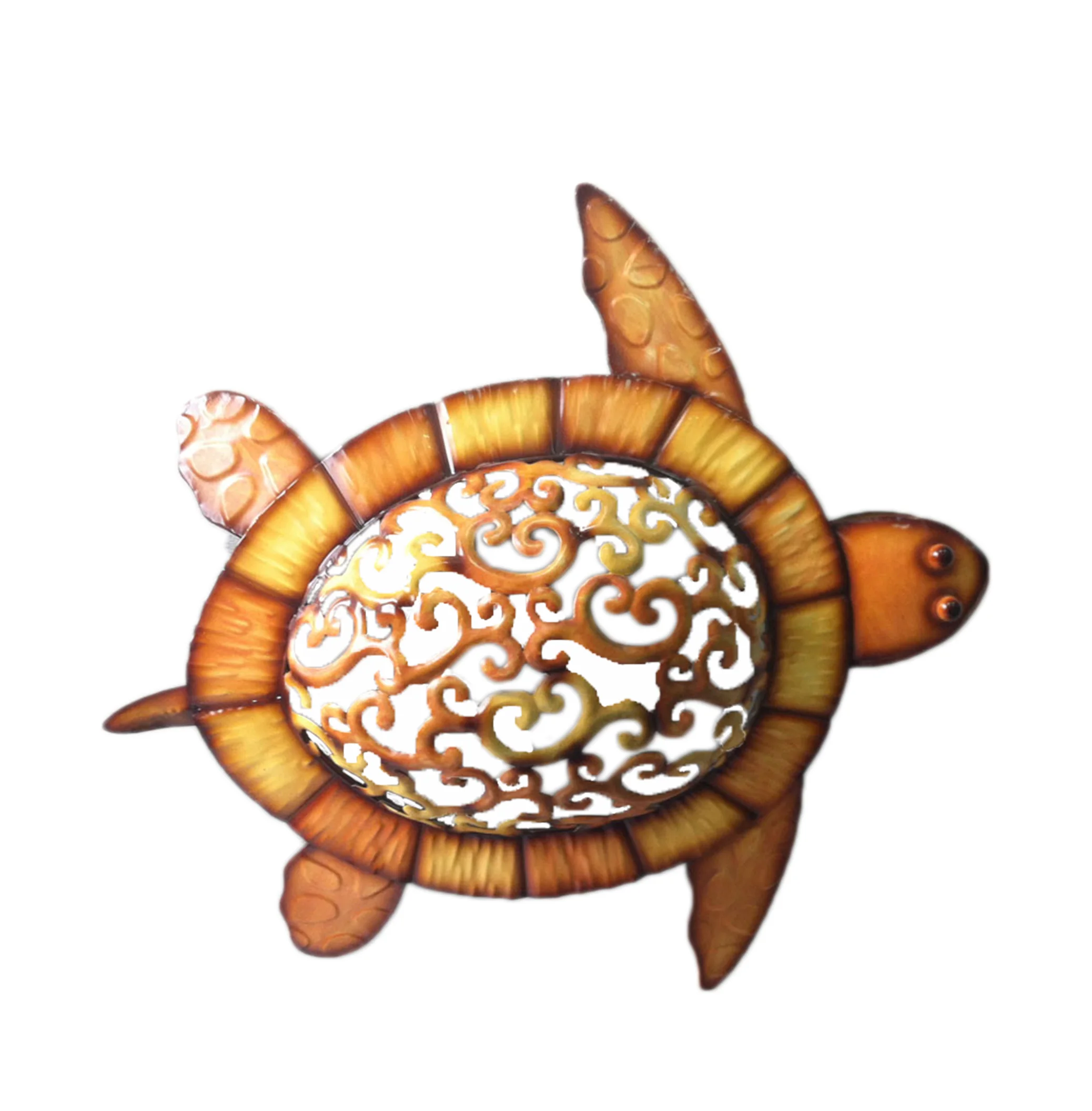 
Vintage Metal Wall Art home decor nautical Sea Turtle Tortoise 