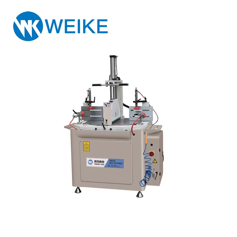 WEIKE CNC с одной головкой алюминиевая угловая режущая пила для ПВХ оконной дверной машины Торцевая