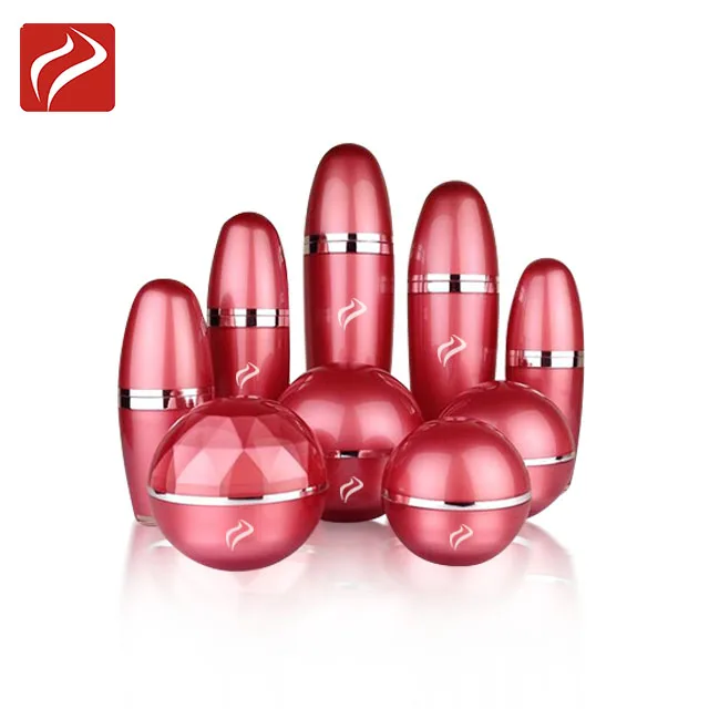 15g 30g 50g Empty Green Color Skin Care Acrylic Cosmetic Lotion Packaging Bottle