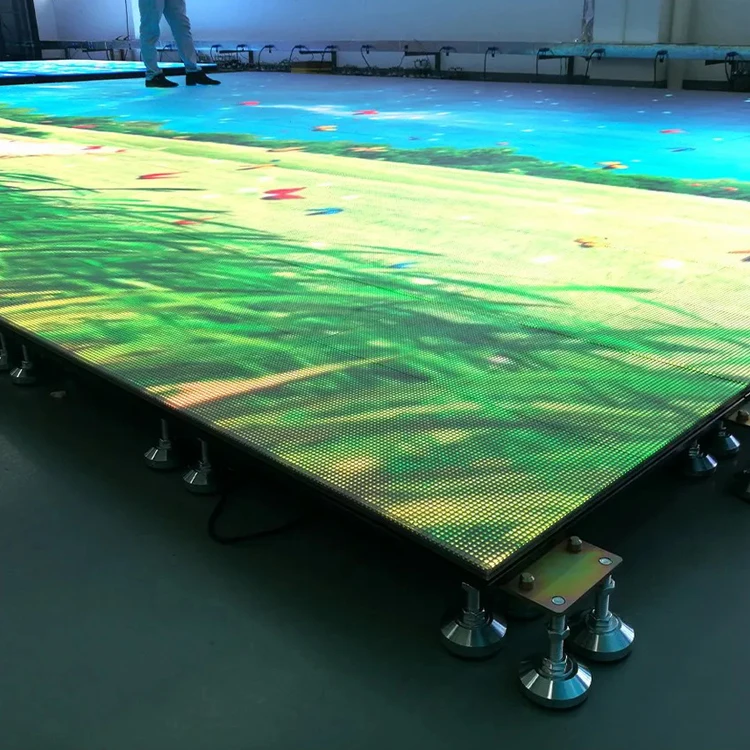 Outdoor 3P P3 6X4 3D Smd Led Dance Track Display Panel Floor Screen For Wedding Cabine Stage