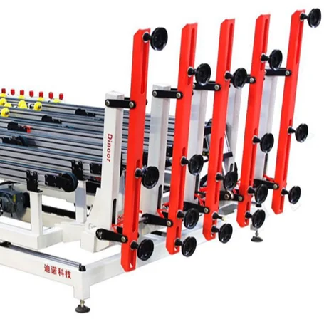 Automatic glass loader for four sides edging grinding line