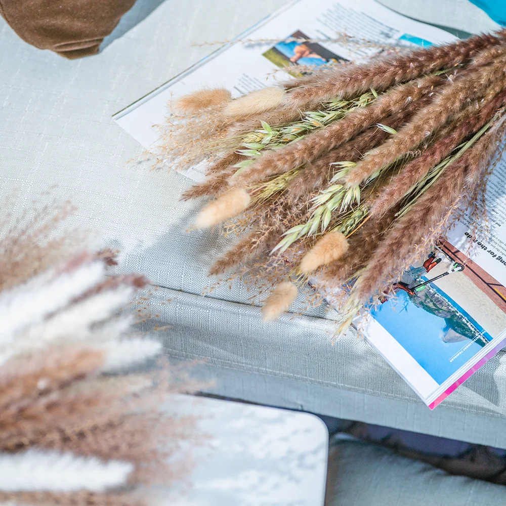 free sample Pampas Grass bouquet dried flower For wedding decoration Home decoration decorative flowers & wreaths