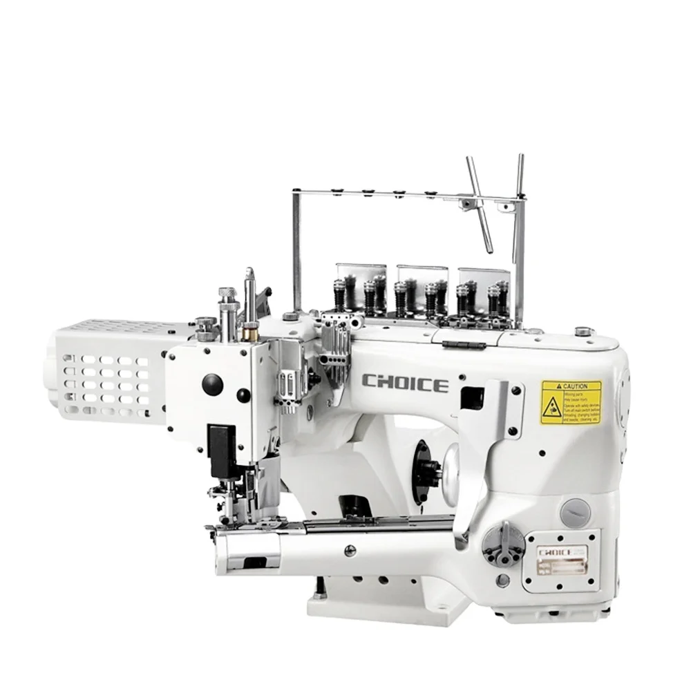 GC6200-02MR-5.2/6.0-D Direct Drive 4 needle 6 thread Flat Seam knitting interlock Sewing Machine For sport wear