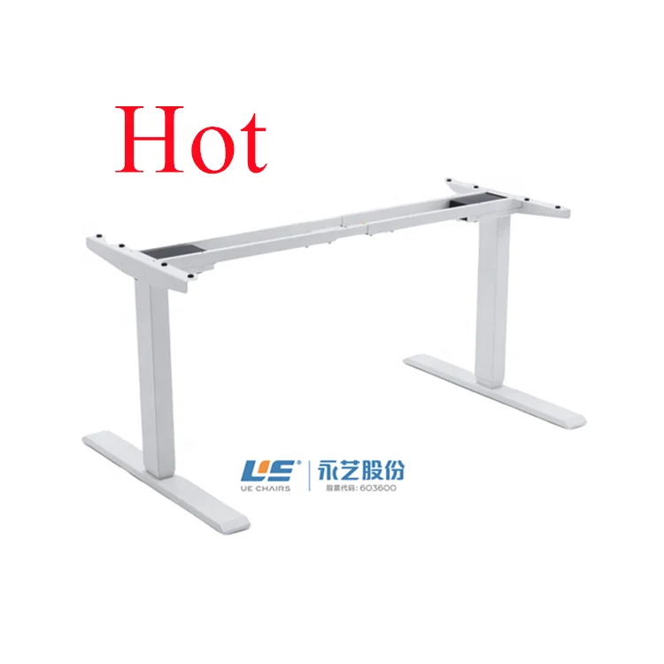 UE Korean Fancy Hot-selling Smart Computer Lift Electric Adjustable Height Office Desk Office Furniture Modern Metal Iron Carton