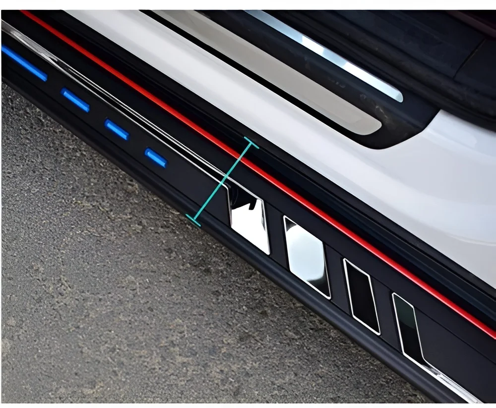 Exterior Accessories Running Board Side Pedal Nerf Bar Side Step For 2018-2022 Hyundai Kona