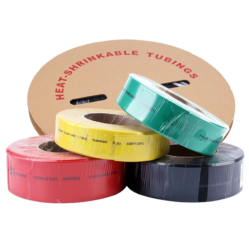 Heat Shrink Tubing Black Repair Sleeve Insulated Electrical Joint Glue Repair Lithium Battery Adhesive Heat Shrinkable Tube