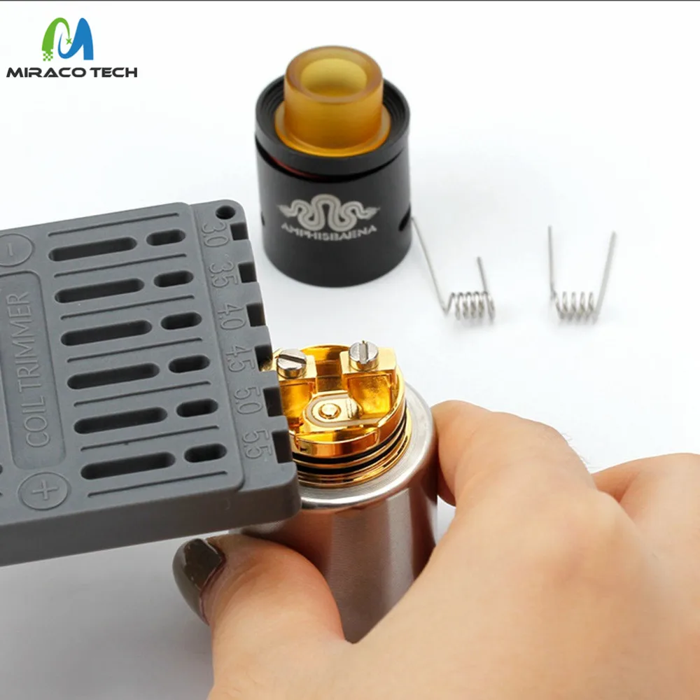 Coil Trimmer Vape accessories  Electronic cigarette Vape Wicking Tool  Koiler Coiling Jig Kit For RDA Coil Building