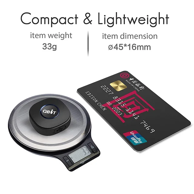 Concox Qbit GT360 Waterproof personal mini gps tracker for kids