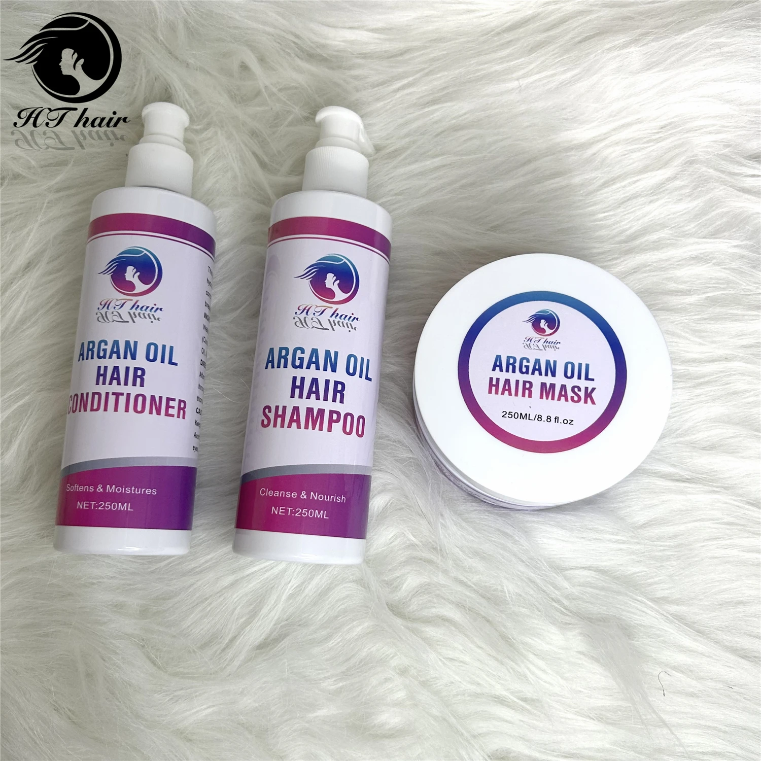 HTHAIR Wholesale 2024 argan hair mask  Hair-Repairing Anti-Breakage/Split Ends Nourishing  argan hair mask