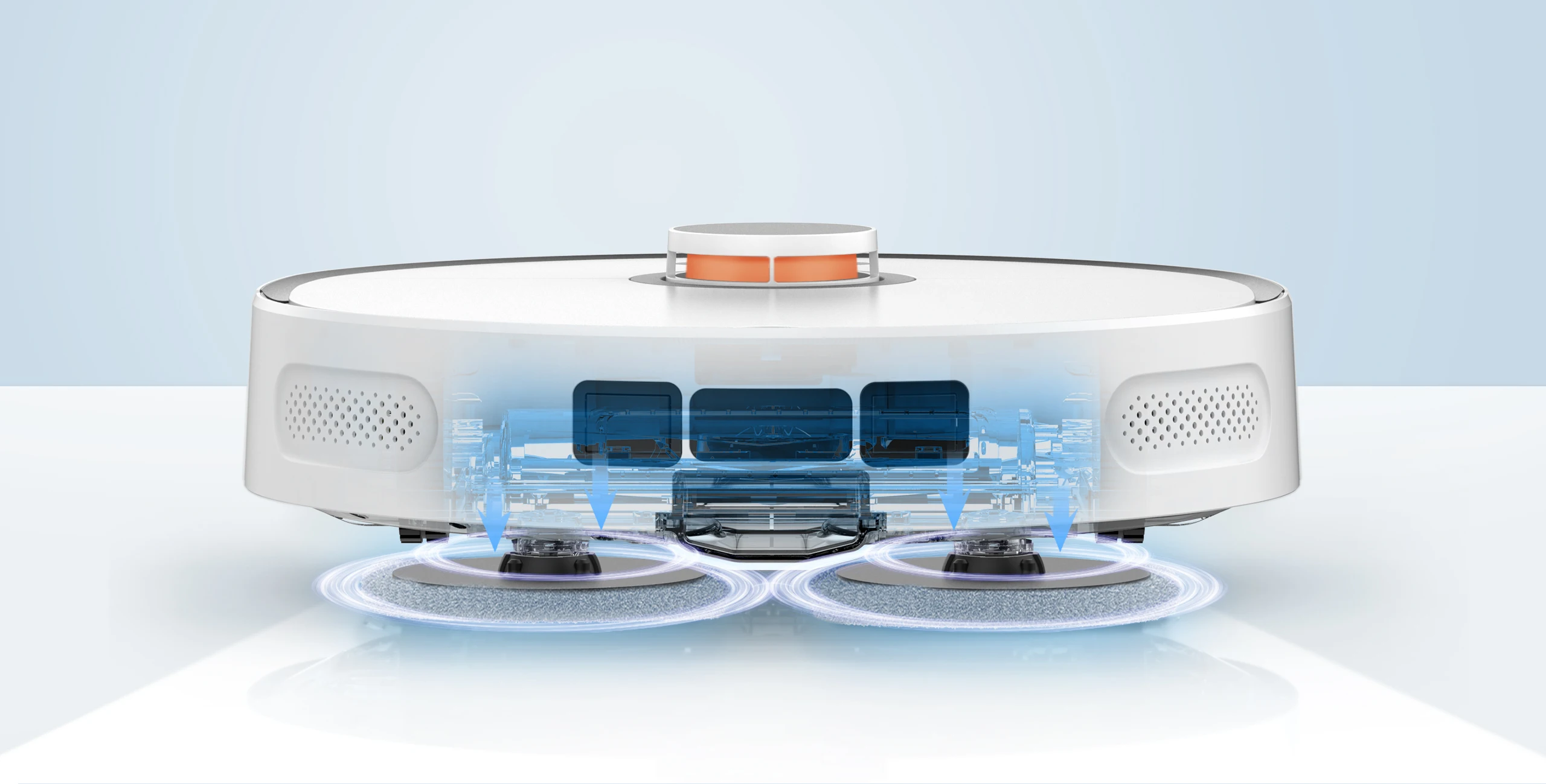 Automatic cleaning mop automatic dust collection cleaning robot economical practical sweeper robot