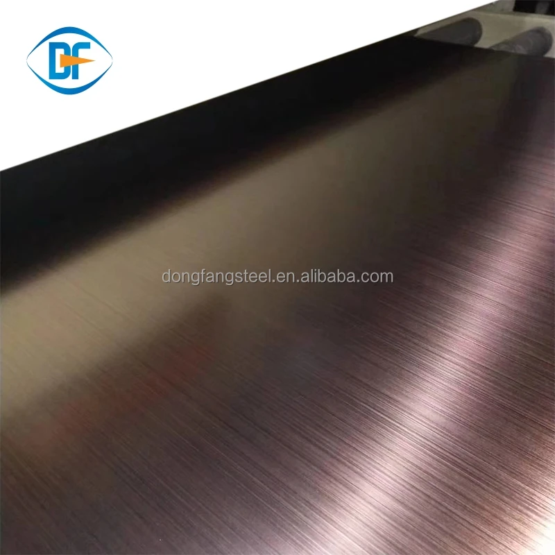 Decorative Stainless Steel PVD Color Coat Gold Mirror Finish 0.5mm 316l Grade 8k Gold Mirror Stainless Steel Sheets plates
