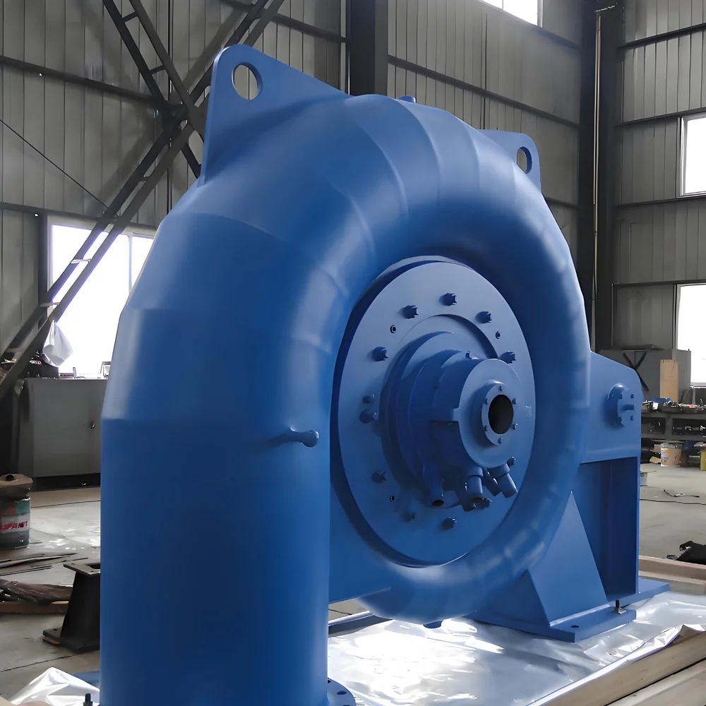 1MW Mini Hydroelectric Francis Turbine Generator 100kW Hydroelectric Power Plant Water Turbine for HPP Sale