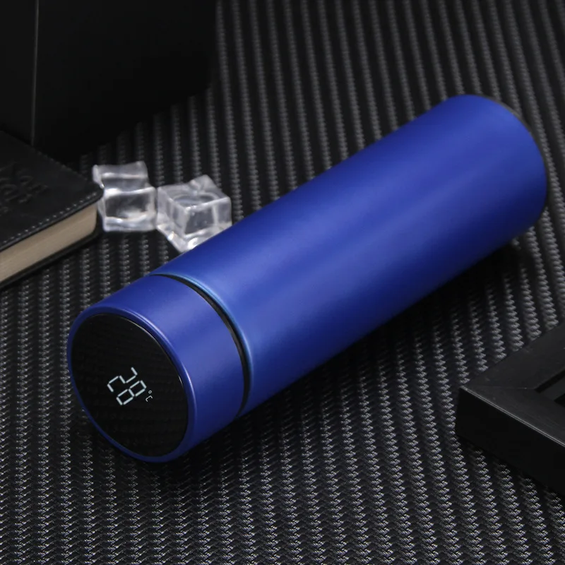 YML custom 304 stainless steel water cup intelligent temperature measuring thermos cup LED display creative water cup