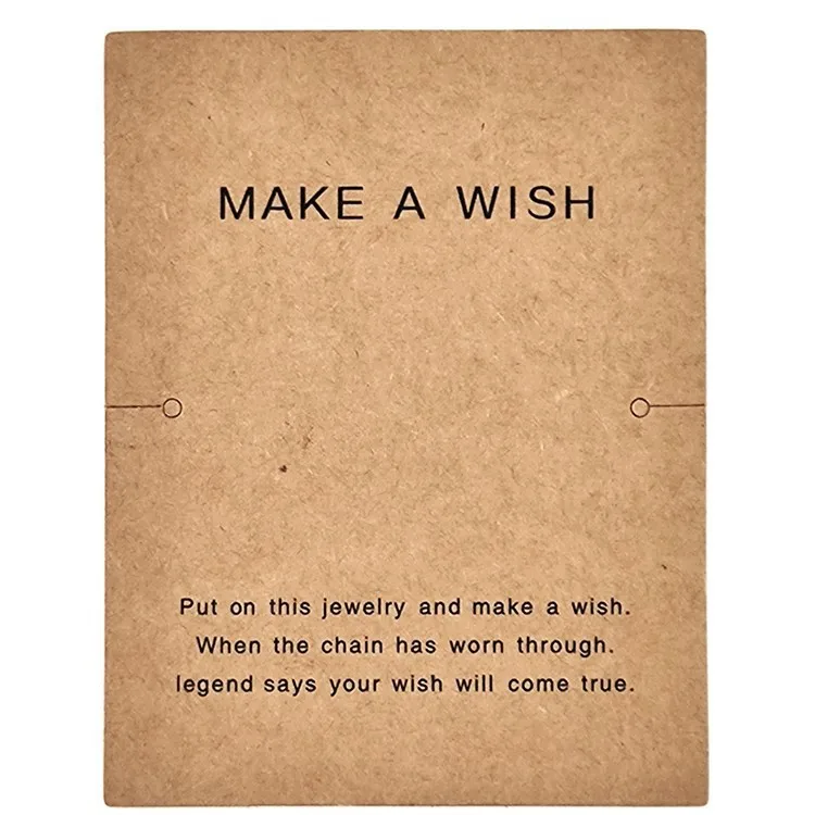  Custom Natural Color Kraft Cards Best Friends Sister Mommy Jewelry Cards Brown Paper Cards Gift Packing Accessories.jpg
