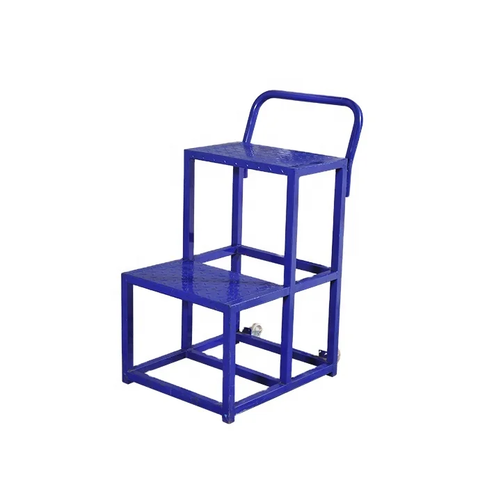 Складной 3 передвижная стремянка с платформой