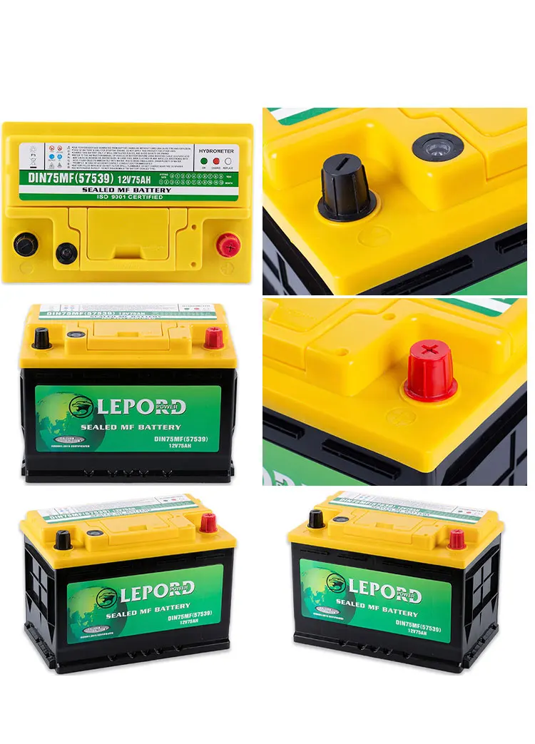 Auto battery Wholesaler 12V DIN66 Car battery SMF Lead-acid  battery