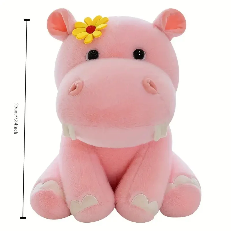 Unisex Custom Baby Farting Grey Stuffed Soft Rhino Hippo Plush Toy Cotton Keychain Bear Teddy Bear Gift Low MOQ