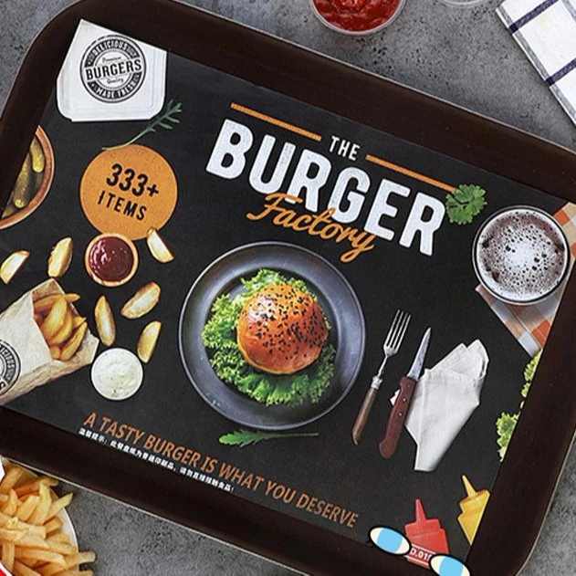 Customize Factory direct Wholesale restaurant standard size table mat paper placemats printing disposable custom placemat