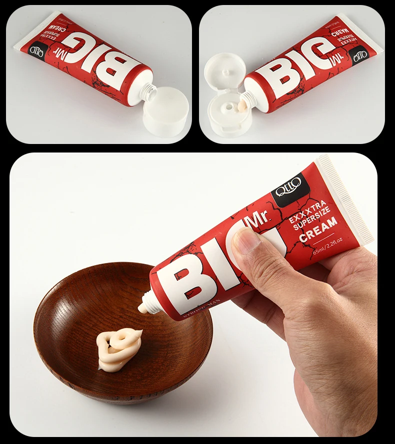 Sex Products for Men Aphrodisiac for Man QTTO Big XXL Penis Enlargement Cream 65ml Increase Xxl Size Erection Products