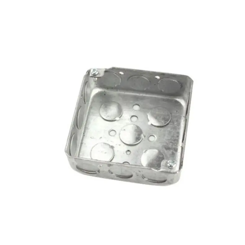 Профессиональный новейший 4 Электрический EMT 1-1/2 дюйма глубокий стальной трубопровод 4x4 квадратный металлический ящик