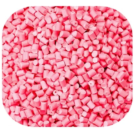 PP Carrier Pink Plastic Color Masterbatch For Plastic Containers Barrels