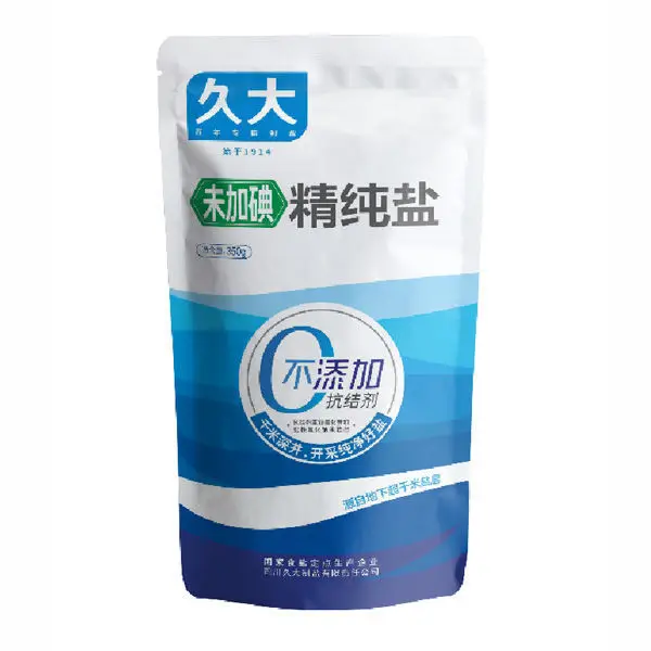 
Jiuda iodized salt 350g natural deep well saltsodium chloride 