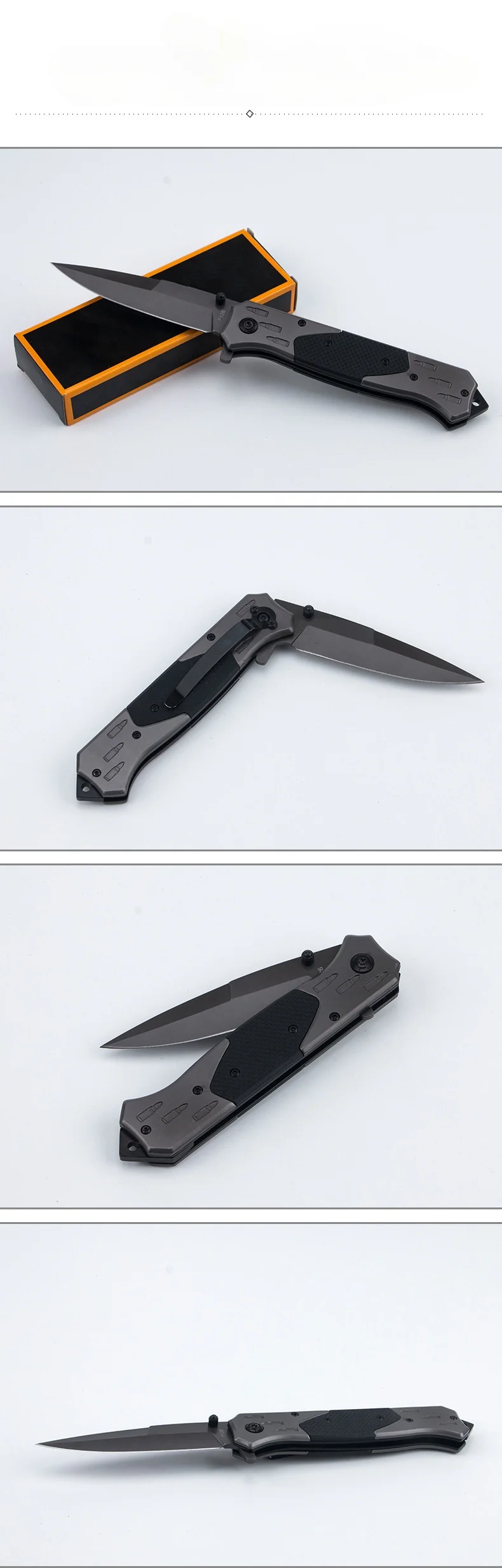 Outdoor High Hardness Survival Portable Knife With Sharp And Self-Defense Folding Knife