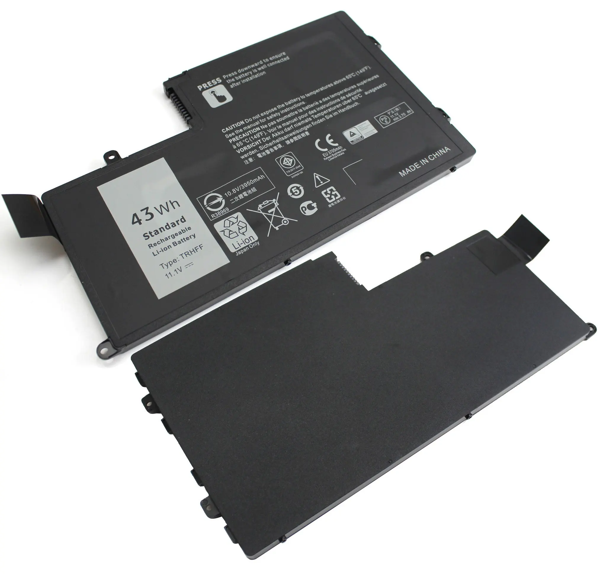 Lithium-Ion Replacement Battery laptop11.1V 43WH TRHFF 1V2F6 0PD19 Laptop battery for Dell Latitude E3350 E3450 Notebook battery