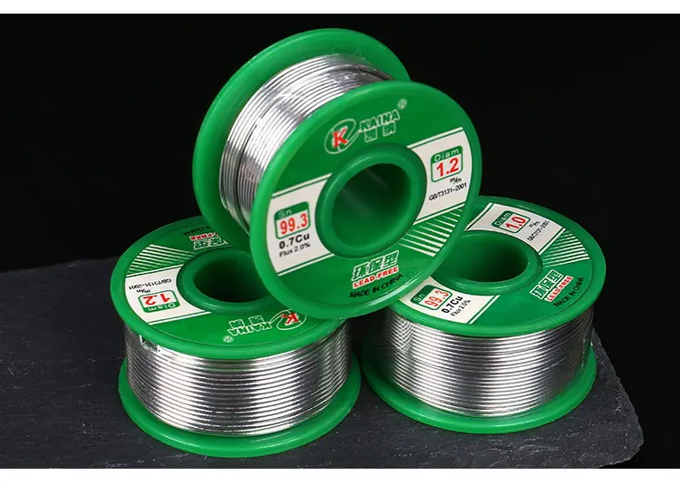 Sn99.3Cu0.7 Free Solder Core Wire Roll With Flux Cored Welding Wires Solder Tin Welding Wires
