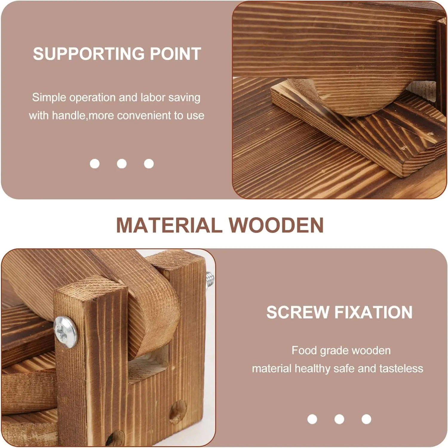 20240710 Customized Size 10 Inch Diameter Bamboo Tortilla Press Maker for Homemade Mexican Cooking Tool